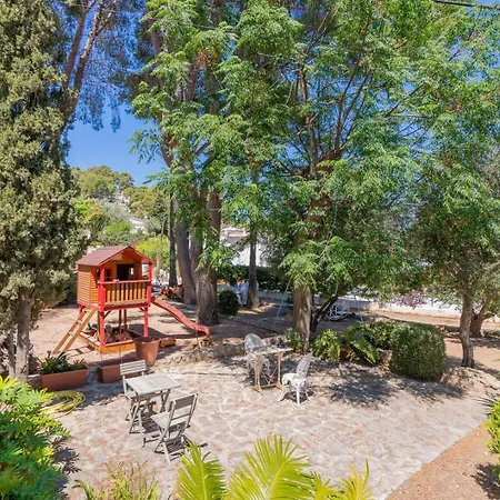 別荘 In Denia: Beachfront With Bbq デニア