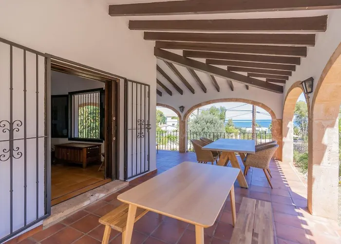 In Denia: Beachfront With Bbq