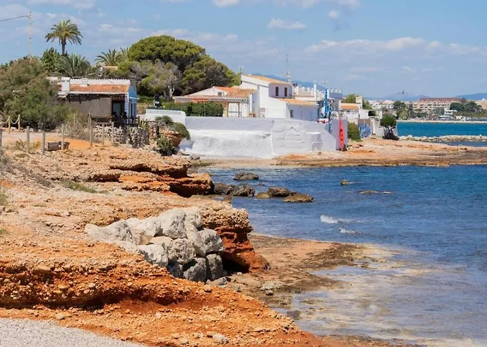 In Denia: Beachfront With Bbq Denia