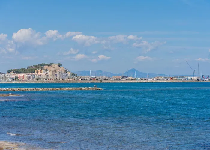 In Denia: Beachfront With Bbq