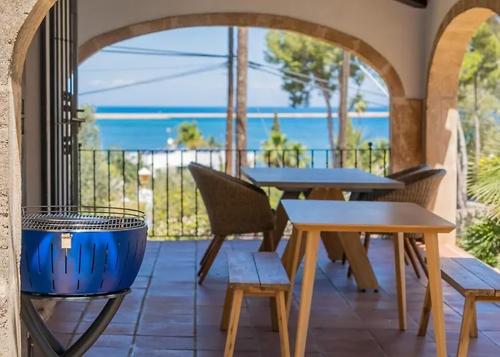 In Denia: Beachfront With Bbq *